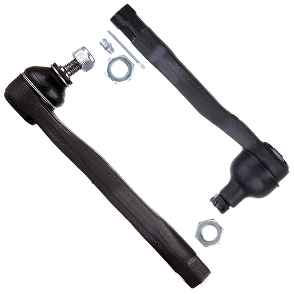 AUTOMUTO Replacement Parts Front Outer Tie Rod End Driver Side Front Outer Tie Rod End Passenger Side fit 1990-1993 for Acura Integra 1988-1991 for Honda Civic 1988-1991 for Honda CRX