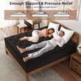 thumbnail image 6 of AMENDPATURE 12 inch Twin Hybrid Mattress,Gel Infused Memory Foam and Pocket Spring in a Box,Medium，Black Mattresses，Adult, 6 of 9