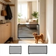 thumbnail image 7 of Dog Gate for Stairs,Mesh Pet Gate for Providing a Safe Enclosure,70.87x28.35" Portable Safety Fence Guard for Stairs and Doorways | 6 Hooks Design, 7 of 7