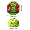 thumbnail image 3 of Green Dumpling Squishy with Box,Rare Glitter Christmas Dumpling Squishy,Butter Squishy Slow Rising Stress,Cheese Squishy,Dumplings Squeeze Balls Stress Relief Sensory., 3 of 9