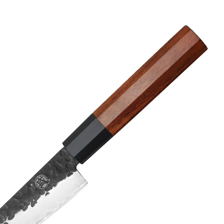  MITSUMOTO SAKARI 2 inch Japanese Pocket Knife, Professional  Hand Forged Paring Knife, VG10 Damascus Steel Japanese Knife (Red  Sandalwood Handle & Gift Box) : Home & Kitchen