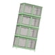 thumbnail image 5 of Armario portátil, contenedor de almacenamiento de muñecas, organizador de armario para el hogar, armario para camisas, zapatos, prendas, sala de estar verde Sunnimix Armario portátil, 5 of 8