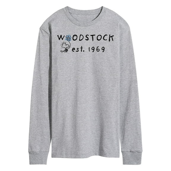 Peanuts - Woodstock 1969 - Men's Long Sleeve T-Shirt