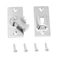 thumbnail image 4 of GOOHOCHY 2Pcs Polished Stainless Steel Bolt Lock Door Latch for Wood Doors and Window Security, 4 of 6