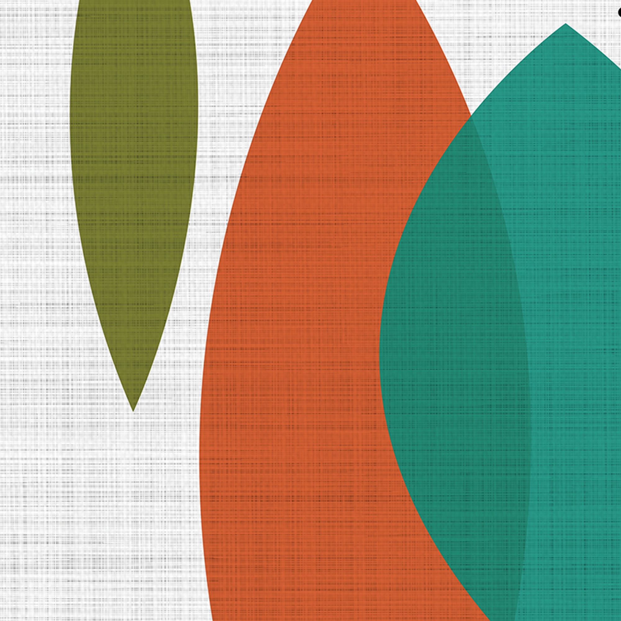 Round Diamonds I Colorful Abstract by Willowbrook Art Print
