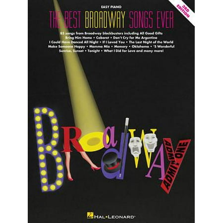 The Best Broadway Songs Ever (Paperback)