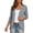 Gray, variant on Women's Lightweight Open Front Cardigan Solid Color Long Sleeve Casual Soft Knit Cardigan Sweaters Outerwear with Pockets