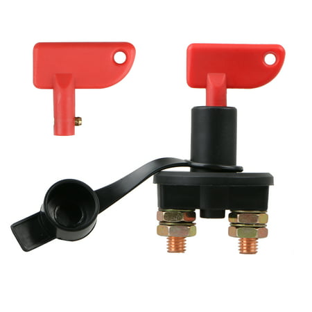 Car Auto Battery Disconnect Safety Kill Cut-off Switch Brass Terminals Cut