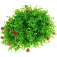 thumbnail image 3 of Bola topiaria artificial colgante, hoja decorativa de eucalipto, bola decorativa, bola topiaria de plástico para plantas., 3 of 7