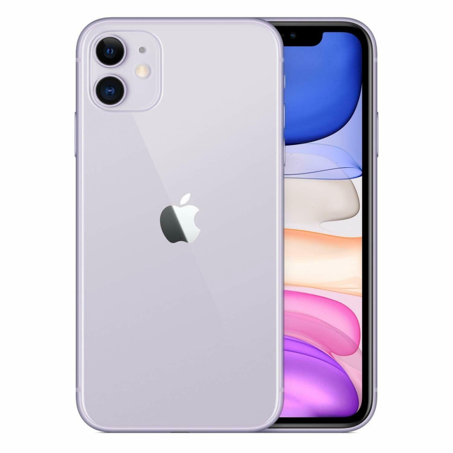 Pre-Owned Apple iPhone 11 64GB Unlocked - Purple Pristine Condition W/Bonus'