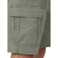 thumbnail image 6 of Wrangler Authentics Men's Classic Cargo Stretch Short, Dusty Olive, 6 of 6