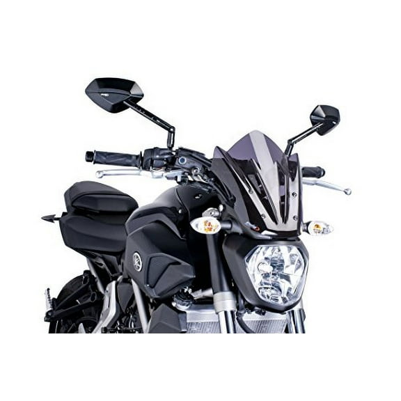 Puig 7015F Dark Smoke New Gen Sport Shield (Yamaha Fz-07 14'-17')