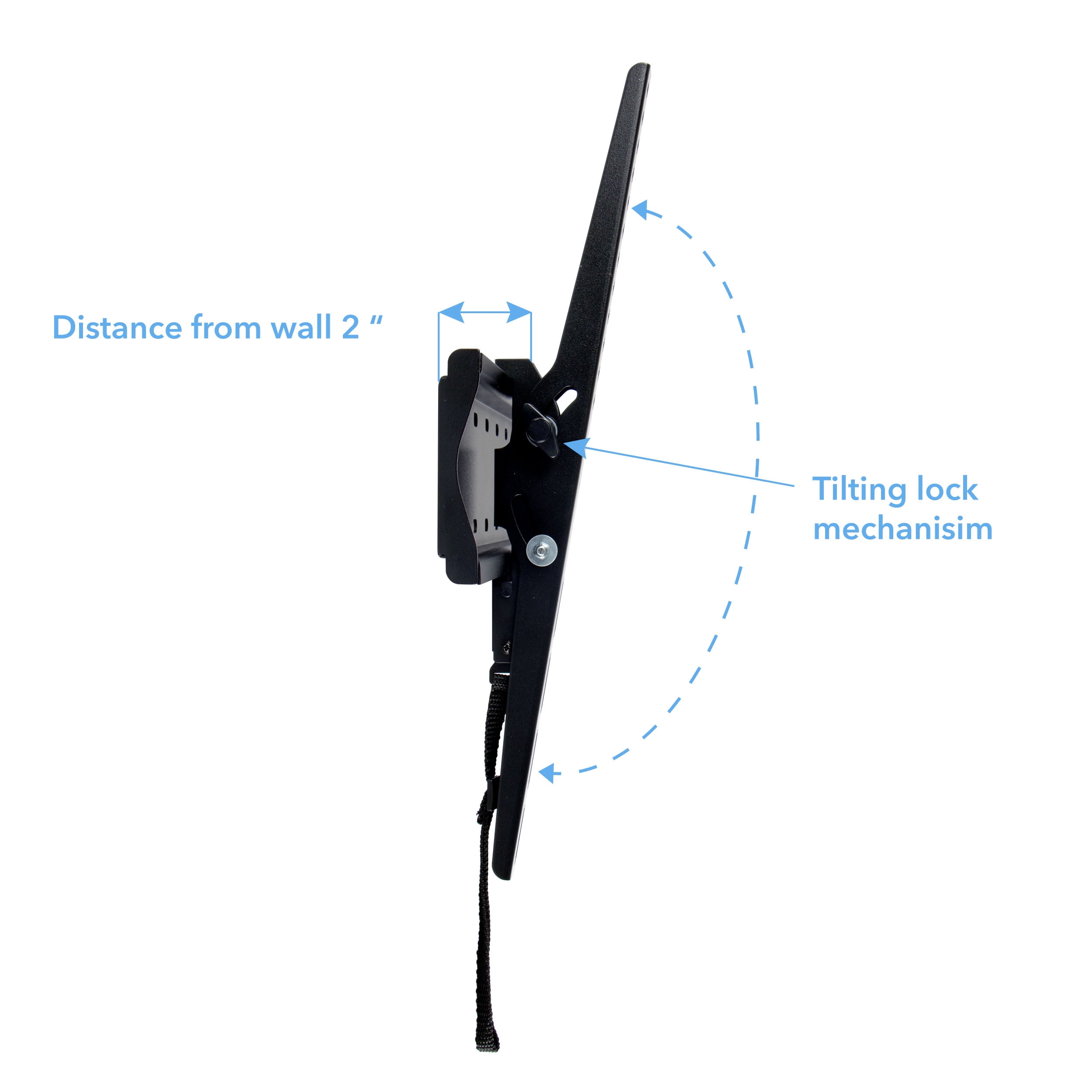 ONN Tilting Wall Mount for TVs, Multiple Sizes