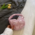 thumbnail image 3 of Bolsa A Cuestas Bolso vagabundo para mujer, bandolera acolchada con nubes, bolso para teléfono, bolso suave, bolsos tipo satchel Ehuebsd  Para Estrenar, 3 of 5