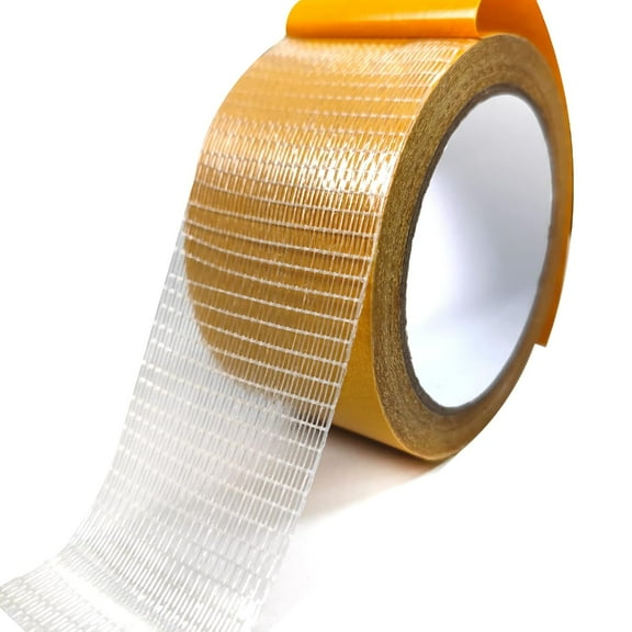 Fabric Tape Multifunctional Double Sided Tape,Clear Tape for Clothes,Double Stick Carpet Tape Heavy Duty 1inchx66FT 20m High Stickness Strong 2 Sided Tape
