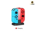 thumbnail image 2 of Cargador Controles Joy con, Base de Carga 4 IN 1 con Indicadores LED, Interfaz USB Tipo C, Carga Rápida y Segura para 4 Mandos Joy Cons Nintendo Switch OLED Normal 1.1, 2 of 8