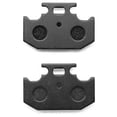 thumbnail image 2 of KMG Rear Brake Pads Compatible with 1993-1996 Kawasaki KLX 650 R - Non-Metallic Organic NAO Brake Pads Set, 2 of 4