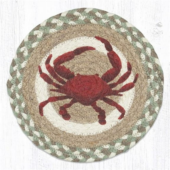 Capitol Importing 80-660C 10 in. MSPR-660 Crab Printed Round Trivet