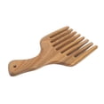 thumbnail image 4 of Wooden Comb, Prevent Static Wide Teeth Hair Detangler Comb  For Barber For Salon, 4 of 8