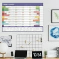 thumbnail image 6 of 2026 Wall-Mounted Planner Year-Round Calendar January To December Monthly Organization For Home And School 74 X 52 Cm With 1 Planner 4 Stickers And 1 Double-Sided Tape, 6 of 7