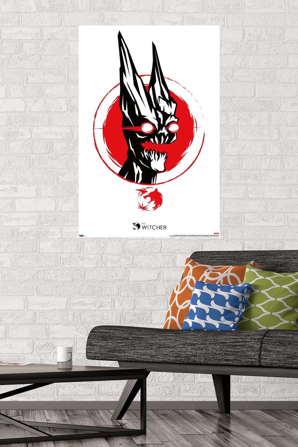Netflix The Witcher Season 2 - Chernobog Wall Poster, 22.375" x 34"