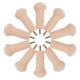 thumbnail image 3 of 10 Uds. Ganchos de madera para abrigos, ganchos de madera para colgar ropa, abrigos, sombreros, 3 of 8