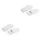 thumbnail image 2 of Guardurnaity Gran oferta, 1 par de separadores de dedos de Gel de silicona, alivia el dolor de pies, Corrector de Hallux Valgus, herramientas para el cuidado Blanco 2piezas Guardurnaity CBP065851, 2 of 6