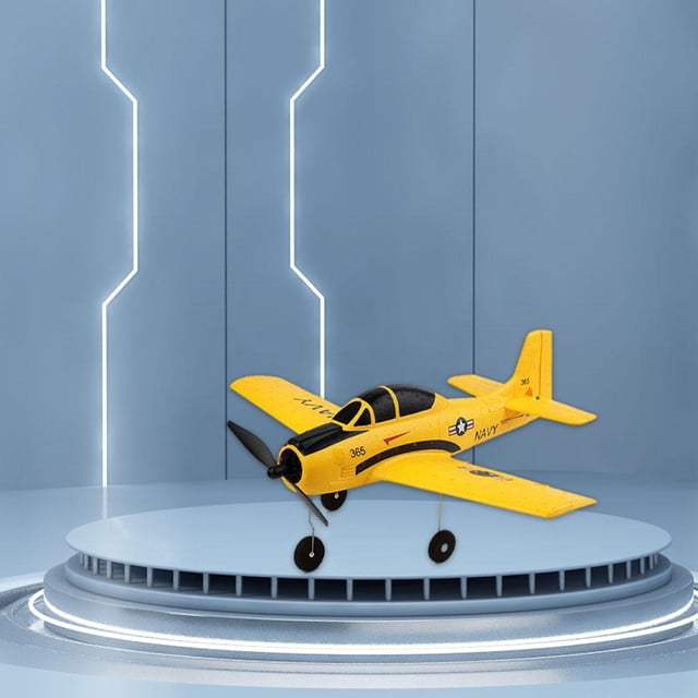 RC Plane 3D / 6G 2.4G 4CH de telemando Juguetes Interesantes Macarena RC avión aviones