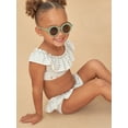 thumbnail image 5 of Modern Moments by Gerber Toddler Girl Swimsuit with Neck Ruffle, 2-Piece, Sizes 12M - 5T, 5 of 19
