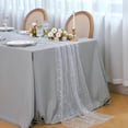 thumbnail image 4 of Table Runner Snowkingdom, 3 unidades, 70 x 305 cm, purpurina plateada, 4 of 9