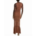 thumbnail image 2 of Sandro womens  Knit Maxi Dress, 42, Brown, 2 of 3