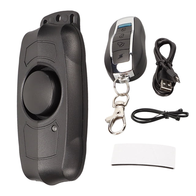 Alarma para bicicleta, alarma inalámbrica para bicicleta IP55 con alarma remota de vibración para bicicleta probada y confiable