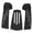 Black, variant on BIMZUC 3 Pieces Surfboard Traction Pad High-Grip EVA Deck Mat with Rhombus Pattern for Skimboard Fishboard Longboard Accessories Ultimate Control Black