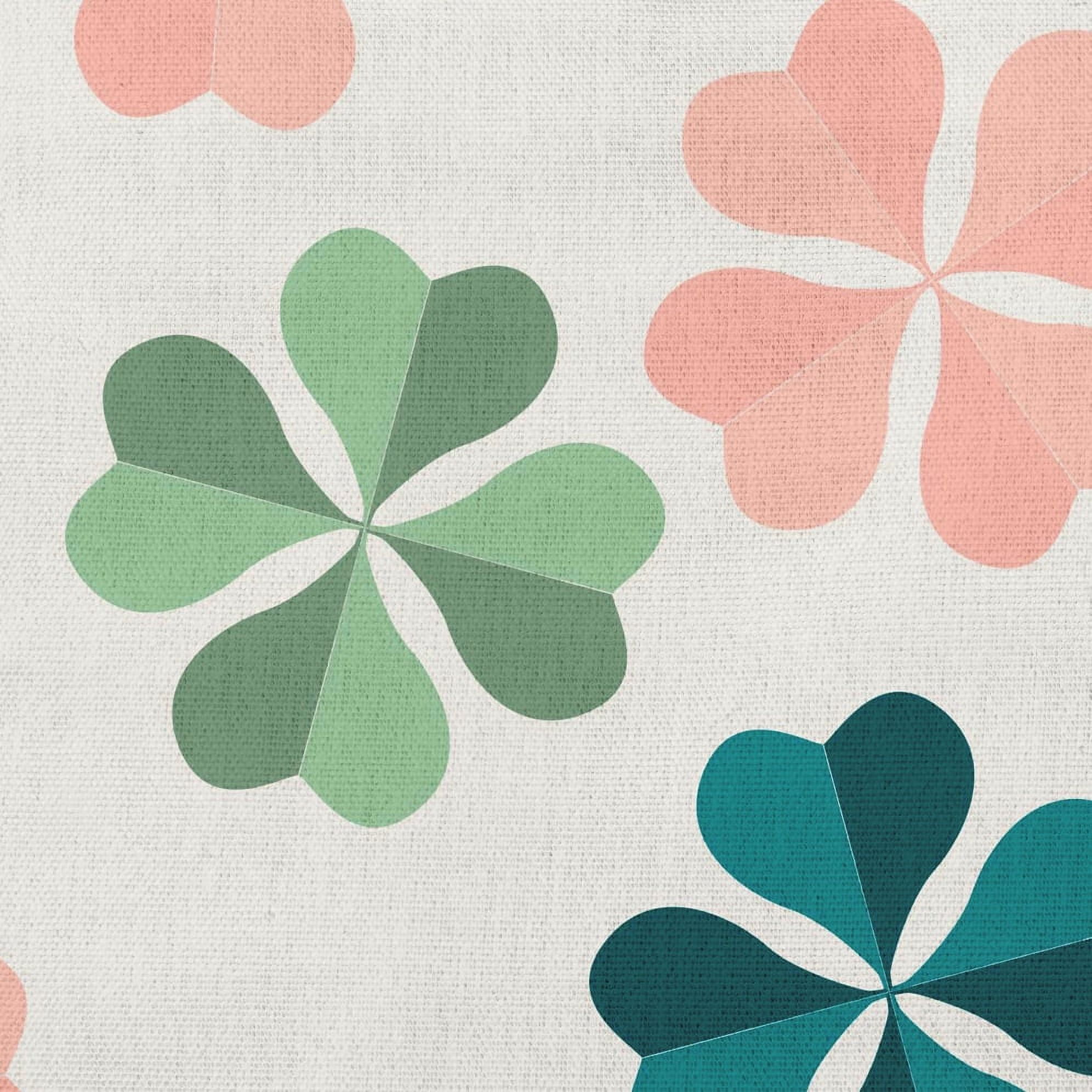 Simply Daisy 18" x 18" Modern, Contemporary St. Patrick's Day Polyester Throw Pillow