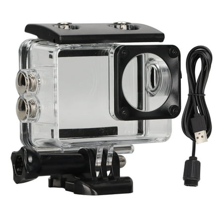Image of Action Camera Case Rechargeable Waterproof Action Camera Case for C-type Dual Screen Action Camera