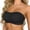 Black, variant on Strapless Bra for Women Lace Strapless Bra Seamless Non-Slip Tube Strapless Bra Wireless Anti-Exposure Invisible Back Beauty Bra for Wedding Off Shoulder Daily Wear Size L White