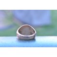 thumbnail image 2 of The Bolivia: Turn of the Century Rose Gold Hand Engraved Initial Ring, 2 of 5