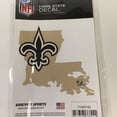 thumbnail image 2 of Siskiyou Sports FHSD150 NFL New Orleans Saints Home State Decal, 2 of 3