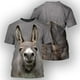 thumbnail image 3 of Camiseta divertida con estampado 3D de oso lindo para hombre, camisetas de manga corta con cuello redondo, ropa de calle de gran tamaño, camisetas casuales para hombre y niño, 3 of 5