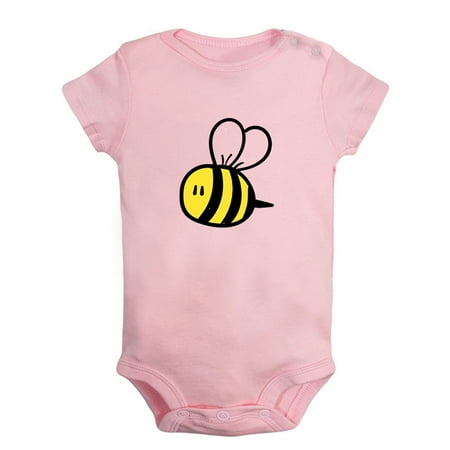 

Animal Little Bee Sweet Pattern Romper For Babies Newborn Baby Unisex Bodysuits Infant Jumpsuits Toddler 0-24 Months Kids One-Piece Oufits