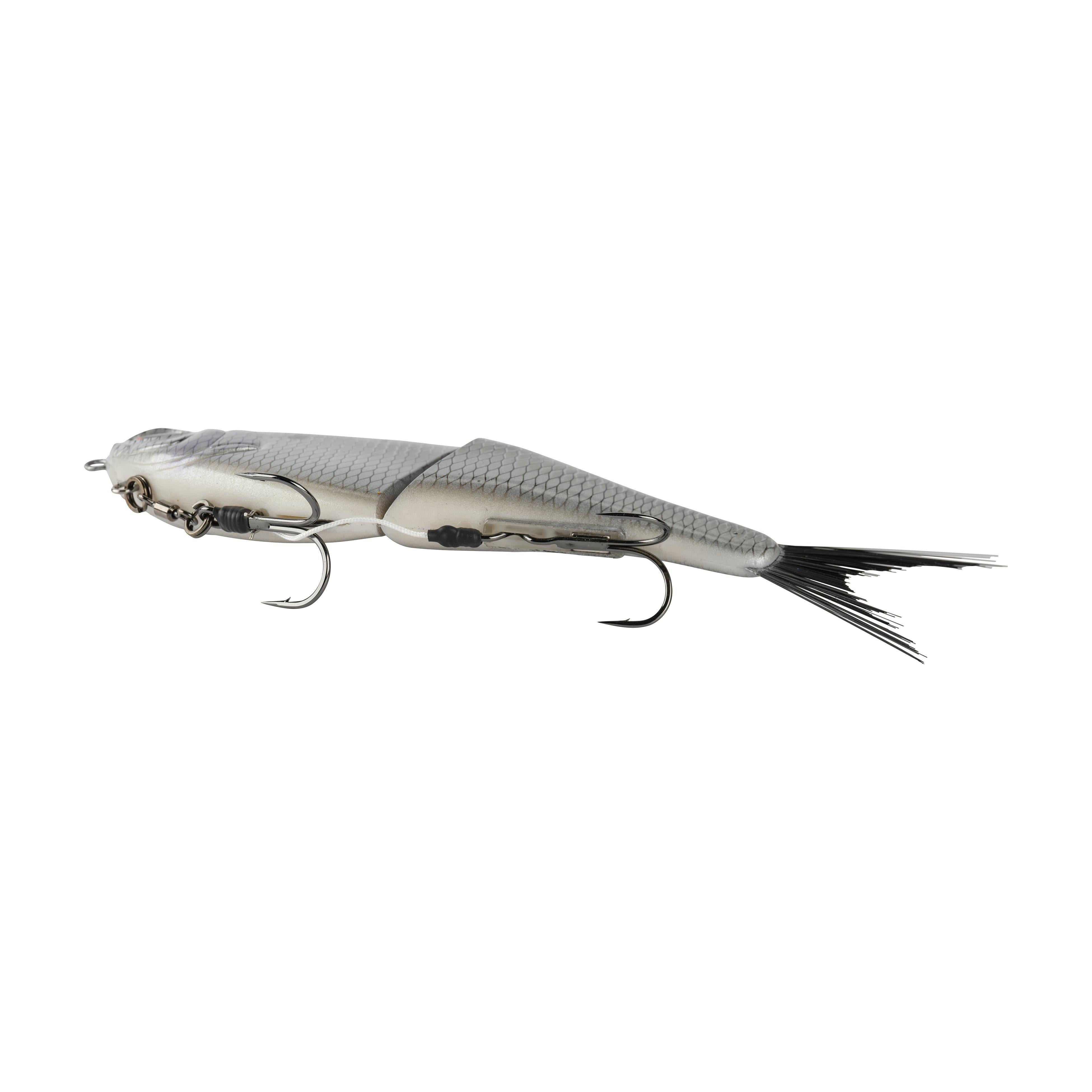 Berkley PowerBait® Chop Block, 10 in, Chrome Gizzard