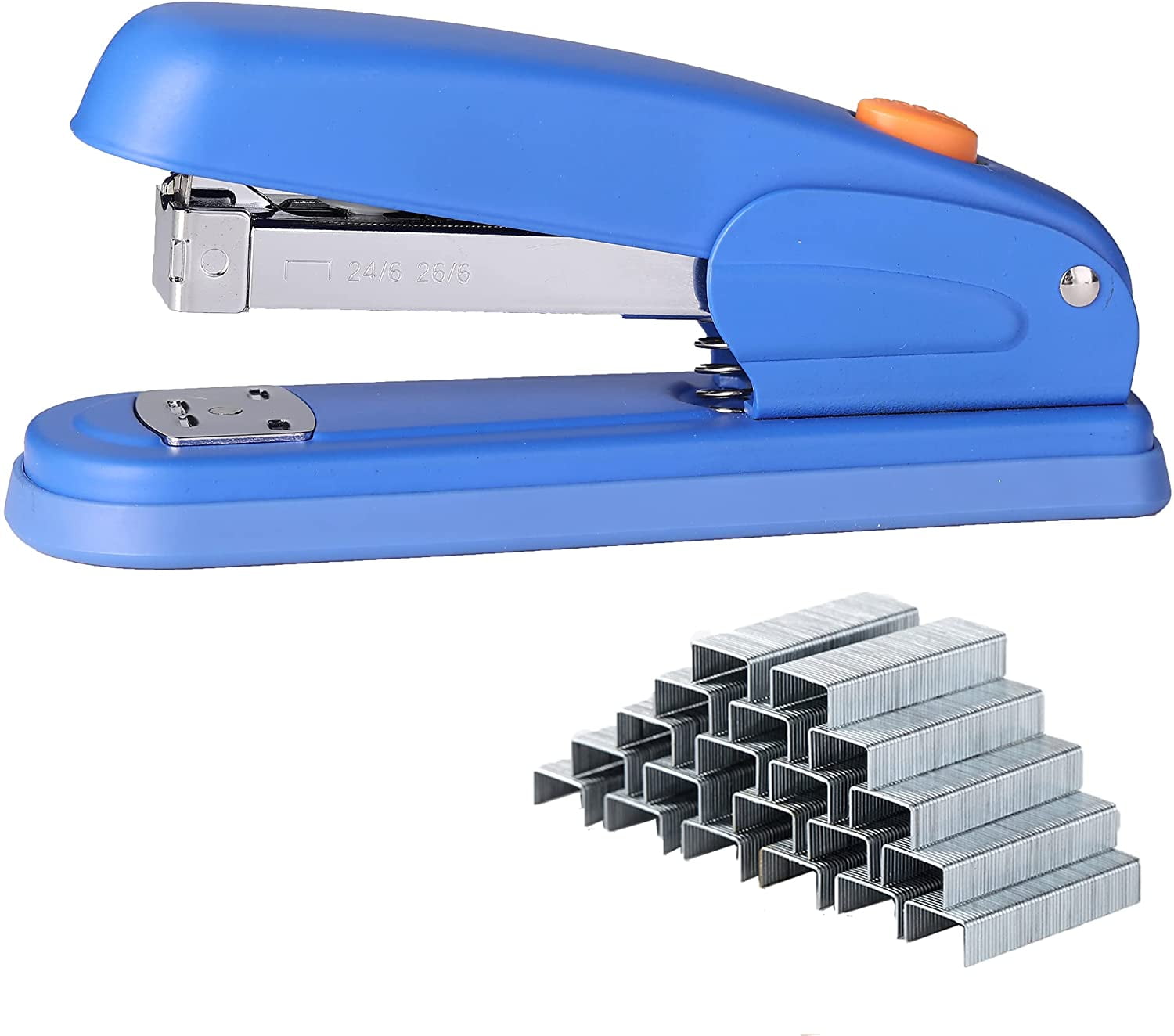Desk Stapler,Standard Stapler,Soft Grip Manual Stapler, Portable Metal