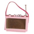 thumbnail image 4 of TISHITA 1:12 Scale Mini Radio Model Mini Record Player for Study Living Room Bedroom pink, 4 of 8