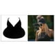 thumbnail image 5 of Visera de verano para mujer con tapa hueca gorra Casual para Camping en la Negro Hugo Sombrero de visera de verano, 5 of 7