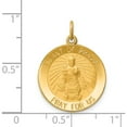 thumbnail image 4 of 14K Yellow Gold Infant Of Prague Medal Charm (24 X 18) Made In United States xr647, 4 of 6
