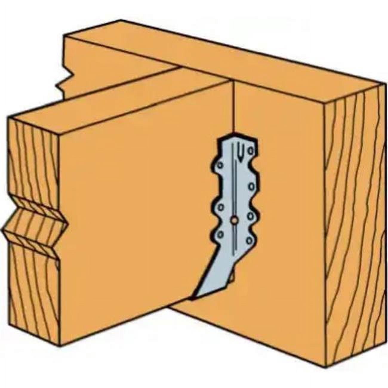 Simpson Strong-Tie 2X8 20 ga Galvanized Face Mount Joist Hanger LU28 Pack of 100