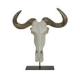 thumbnail image 1 of Crestview Collection 17.5 Inches Tall Gnu Head Statue With Stand, 1 of 1