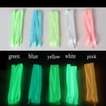 thumbnail image 4 of 5 pares de cordones planos luminosos coloridos fluorescentes que se iluminan cordones deportivos adultos niños fiesta del día de Navidad Feliz Sencillez, 4 of 5