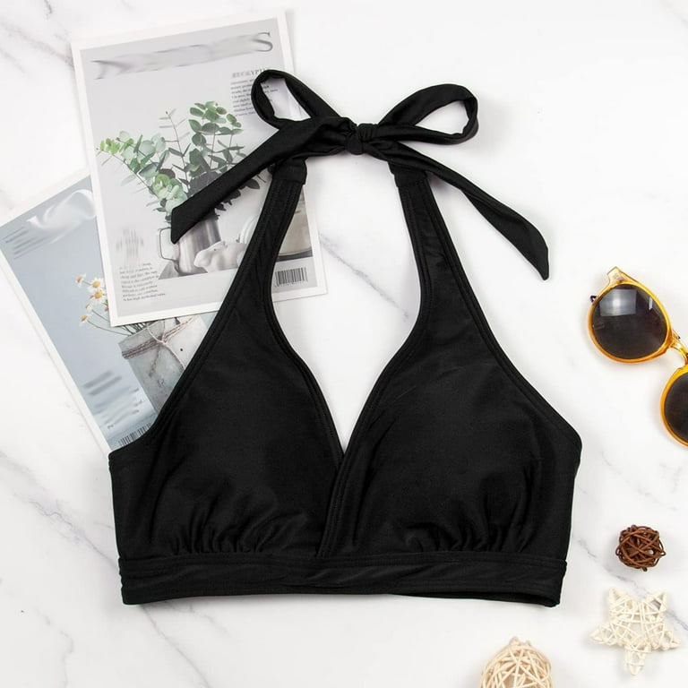 Cute black bikini tops deals