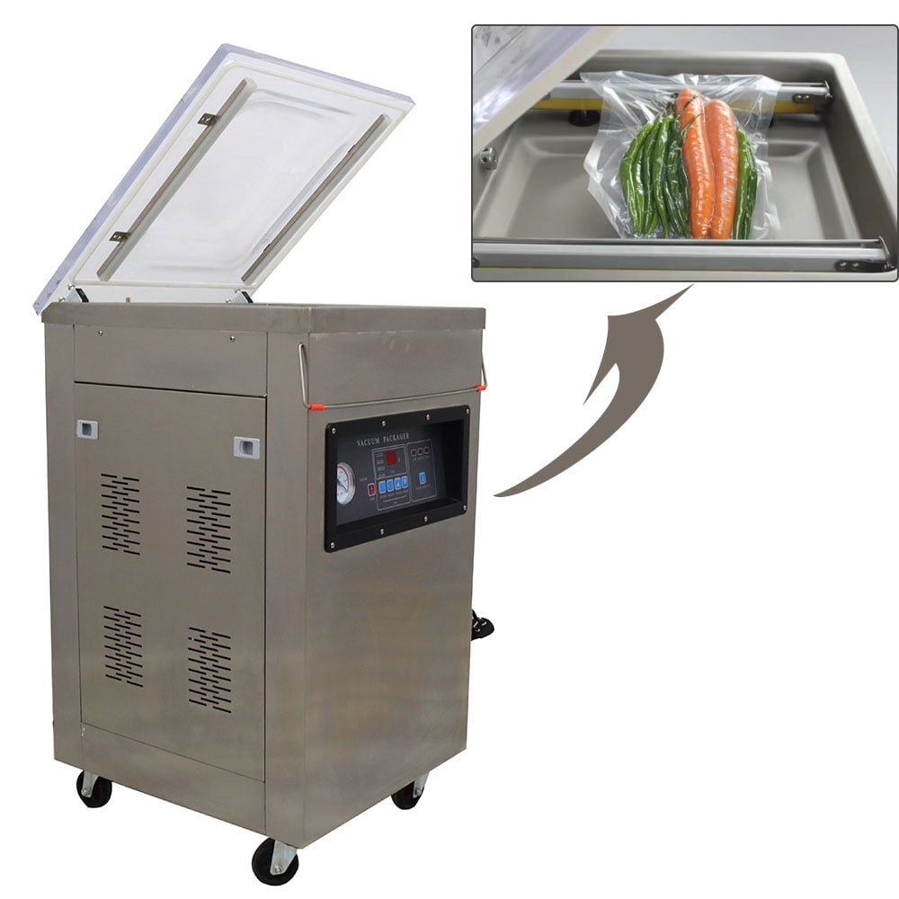 Vacuum Sealer Single Chamber Stainless Steel Meat Fruit Vegetable Vacuum Packaging Machine